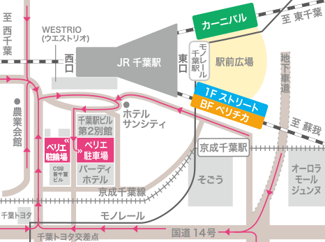停车场地图